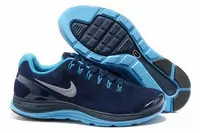 zapatos nike lunarglide+4 hombre 2013 populaire mesh moon france borland blue